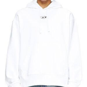 Men’s NWT White Diesel Hoodie